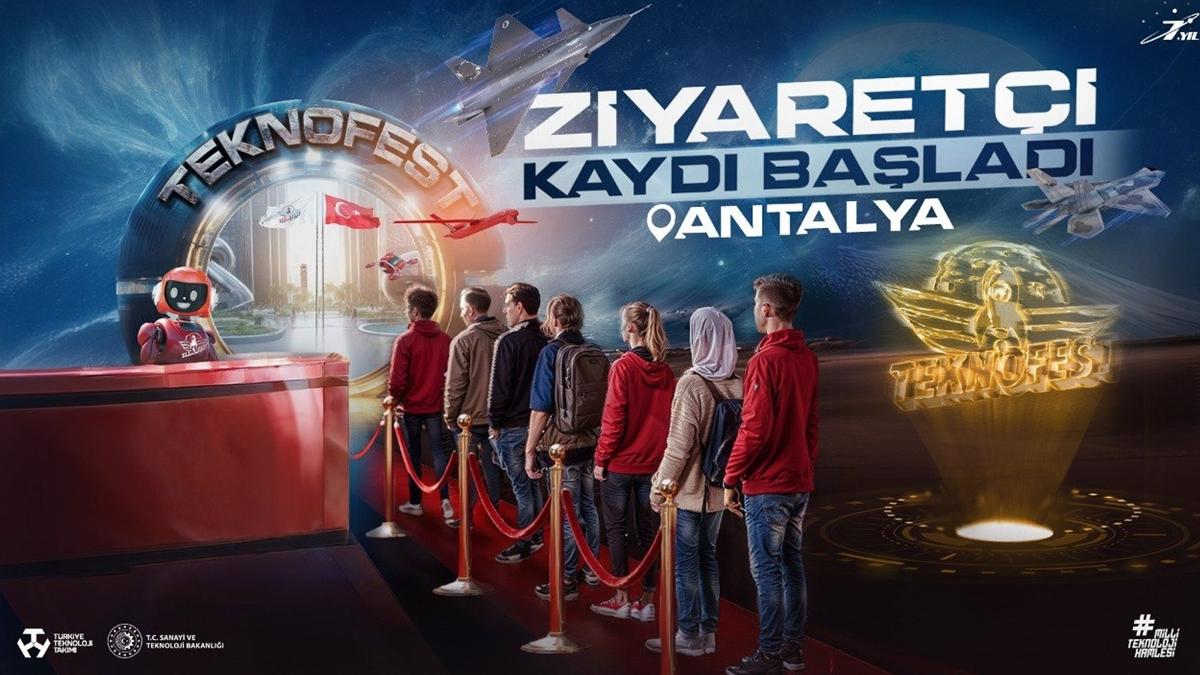 TEKNOFEST Akdeniz Teknoloji Yarmalar iin ziyareti kaytlar balad