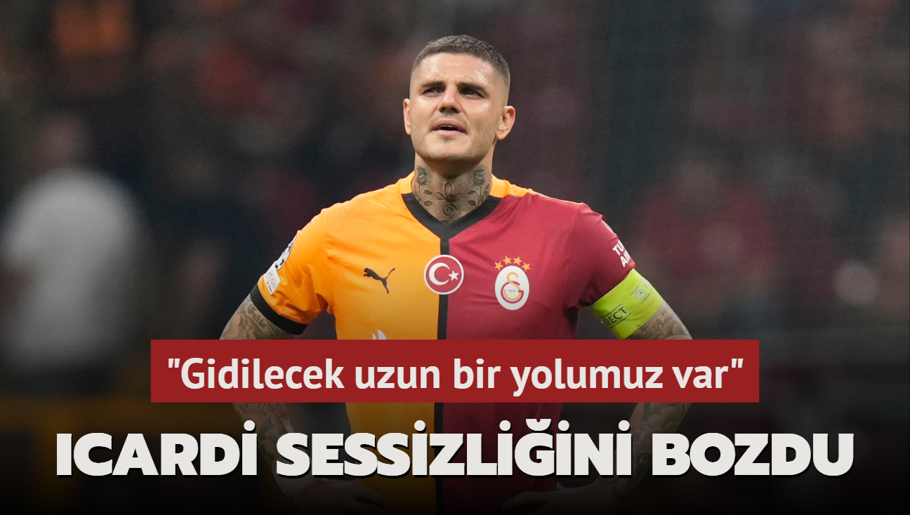 Icardi sessizliini bozdu! "Gidilecek uzun bir yolumuz var"