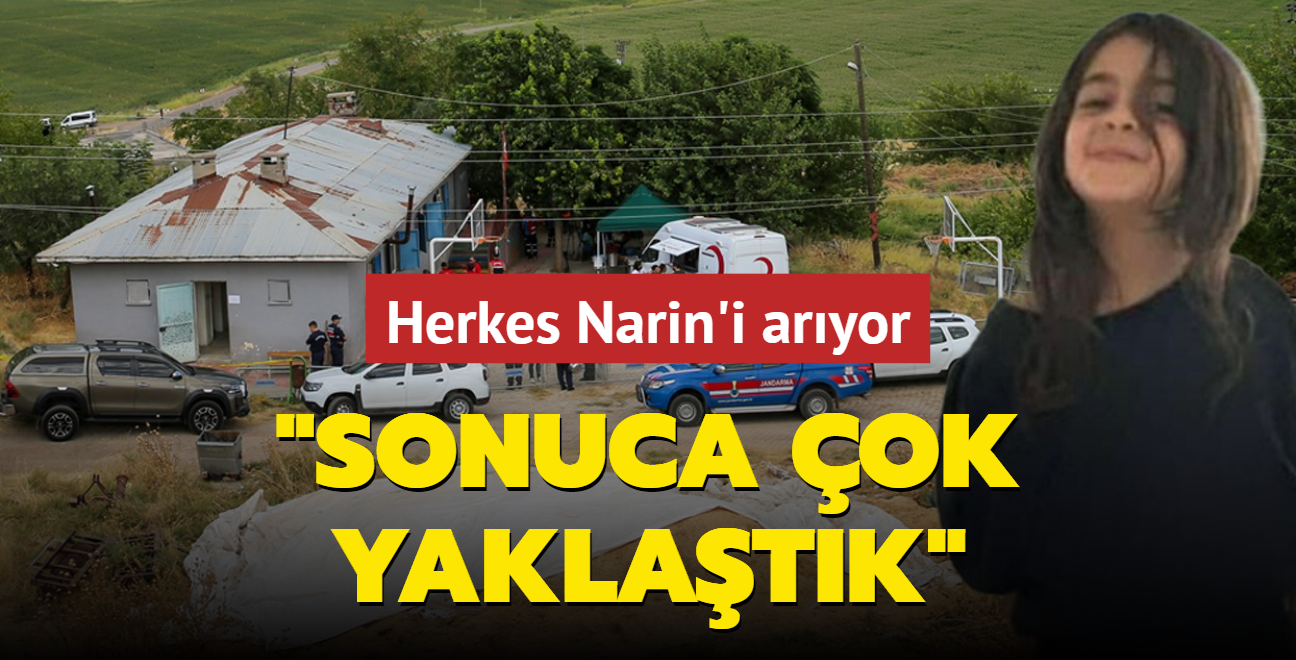 Kayp Narin ile ilgili son dakika aklamas: Sonuca ok yaklatk