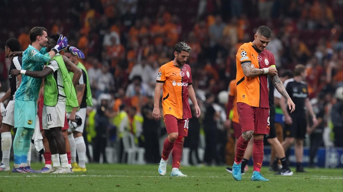 Galatasaray'n vedas Avrupa'da gndem oldu! "Kaos ve drama"