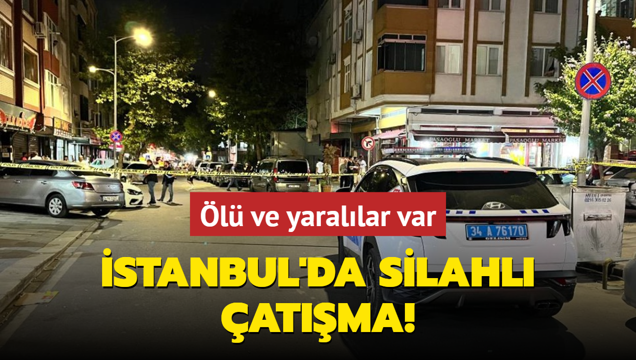 stanbul Bayrampaa'da silahl atma! l ve yarallar var