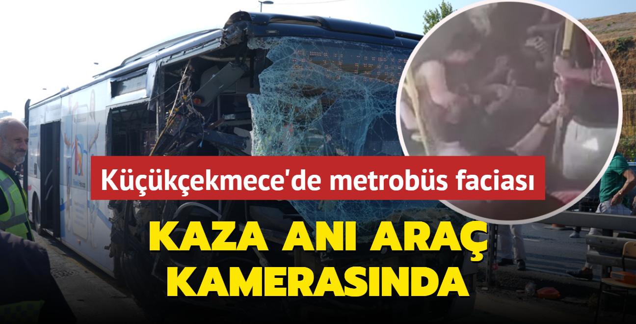 Kkekmece'de metrobs facias! 1 can kayb, 50 yaral