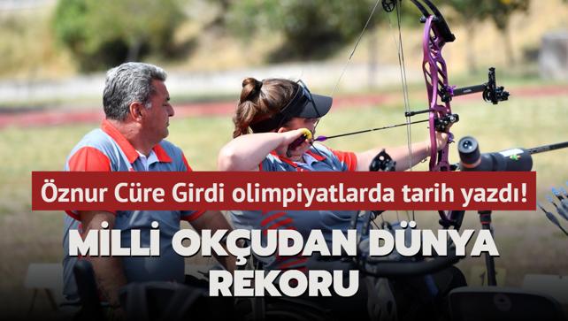 Milli okudan dnya rekoru! znur Cre Girdi olimpiyatlarda tarih yazd