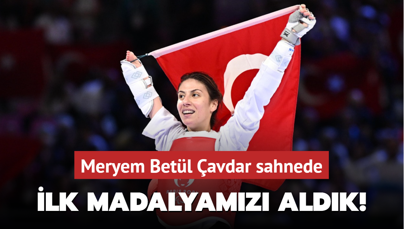 lk madalyamz aldk! Meryem Betl avdar sahnede