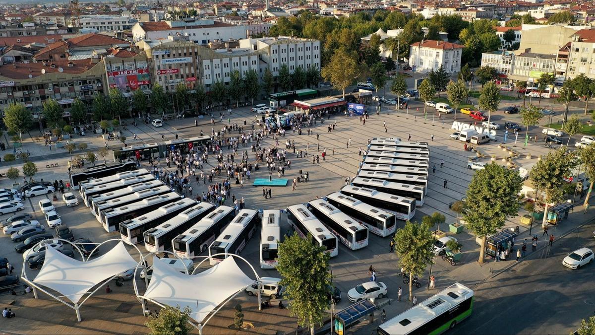 23 otobsle ehir ulamnda yeni bir milat: Sakarya'mza hayrl olsun