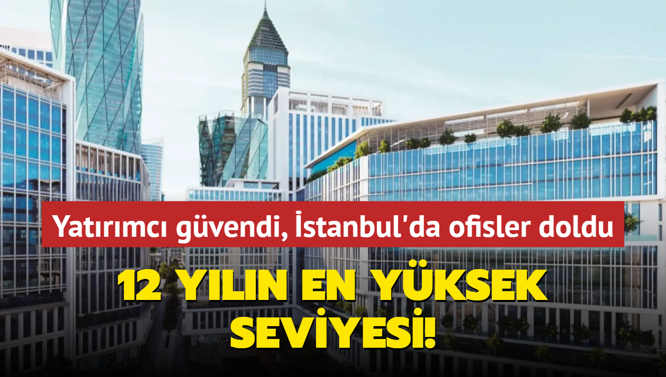 Yabanc yatrmc gvendi, stanbul'da ofisler doldu...  12 yln en yksek seviyesi! 