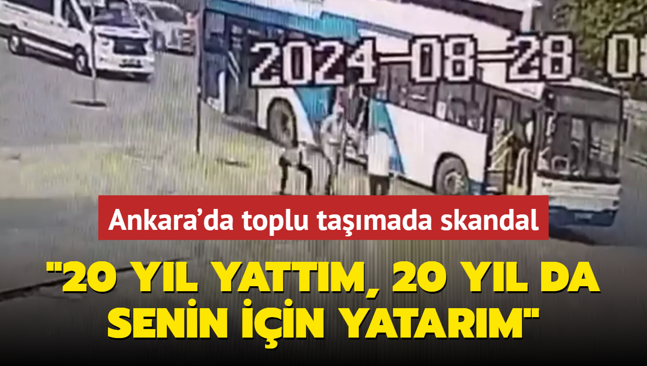 Yolcuyu darbeden belediye ofr: 20 yl yattm, 20 yl da senin iin yatarm