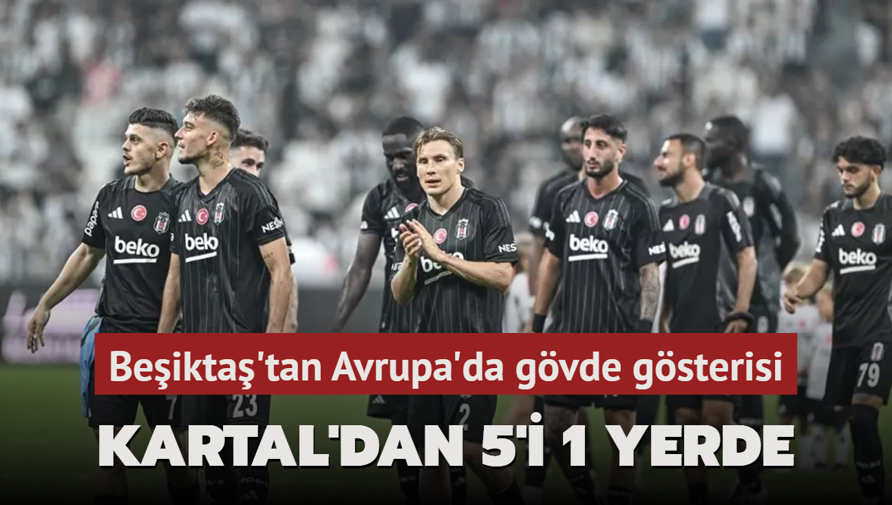 Kartal'dan 5'i 1 yerde