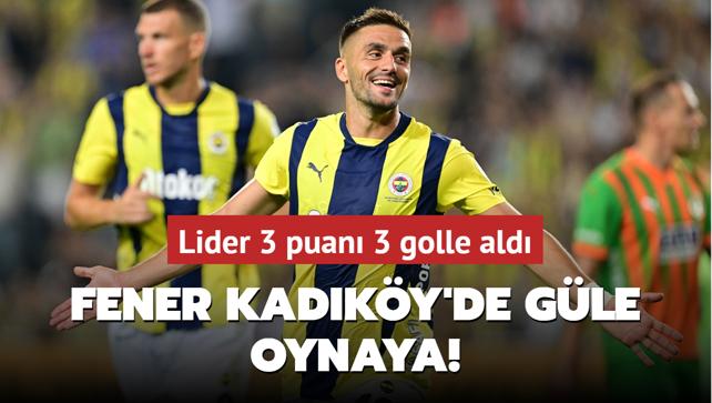 MA SONUCU: Fenerbahe 3-0 Alanyaspor