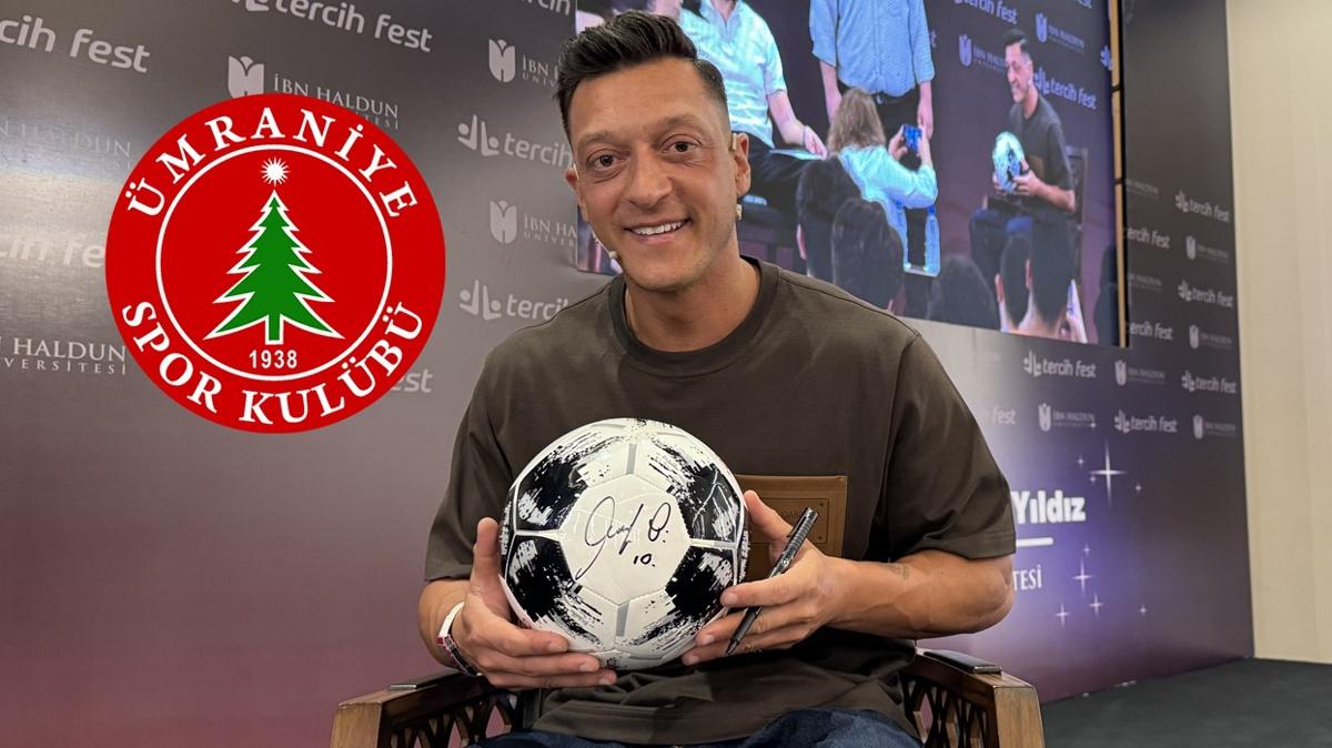 Mesut zil ve mraniyespor arasnda i birlii anlamas