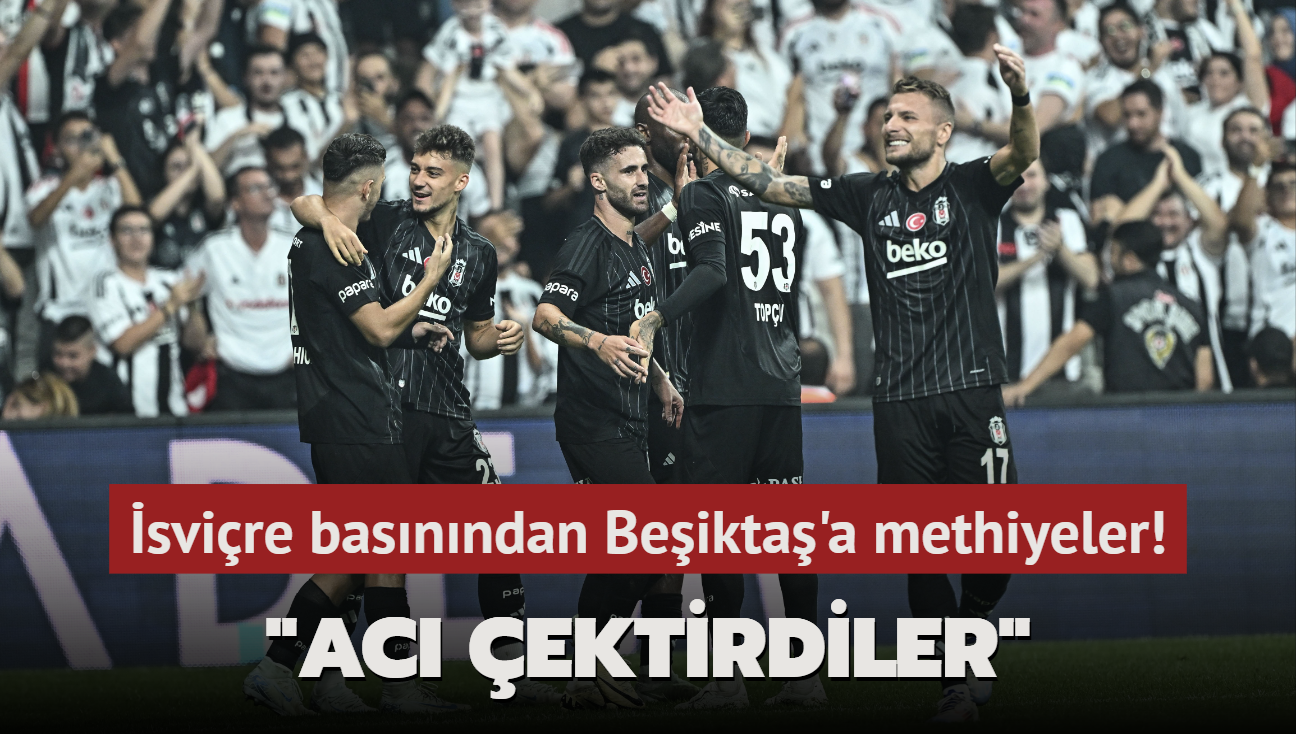 svire basnndan Beikta'a methiyeler! "Ac ektirdiler"