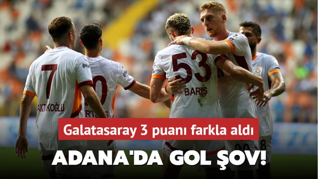 MA SONUCU: Adana Demirspor 1-5 Galatasaray