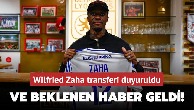 Ve beklenen haber geldi! Wilfried Zaha transferi duyuruldu