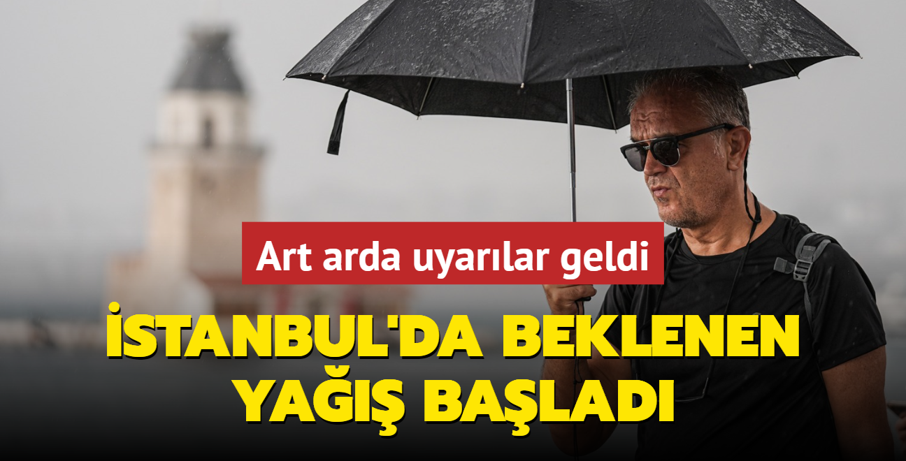 Art arda uyarlar geldi! stanbul'da beklenen ya balad