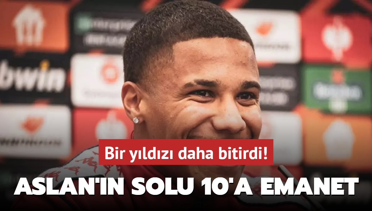 Aslan'n solu 10'a emanet