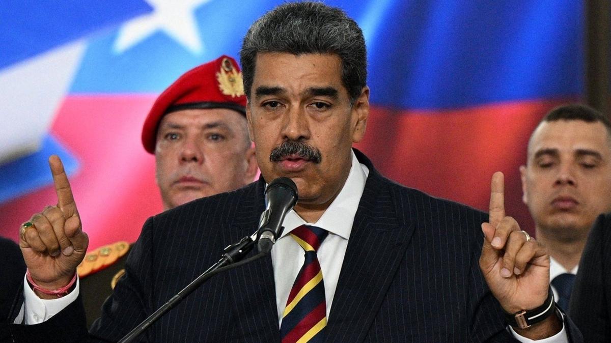 ki lke arasnda byk gerilim! Maduro'nun uana el koydular