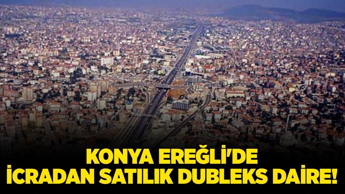 Konya Ereli'de icradan satlk dubleks daire!