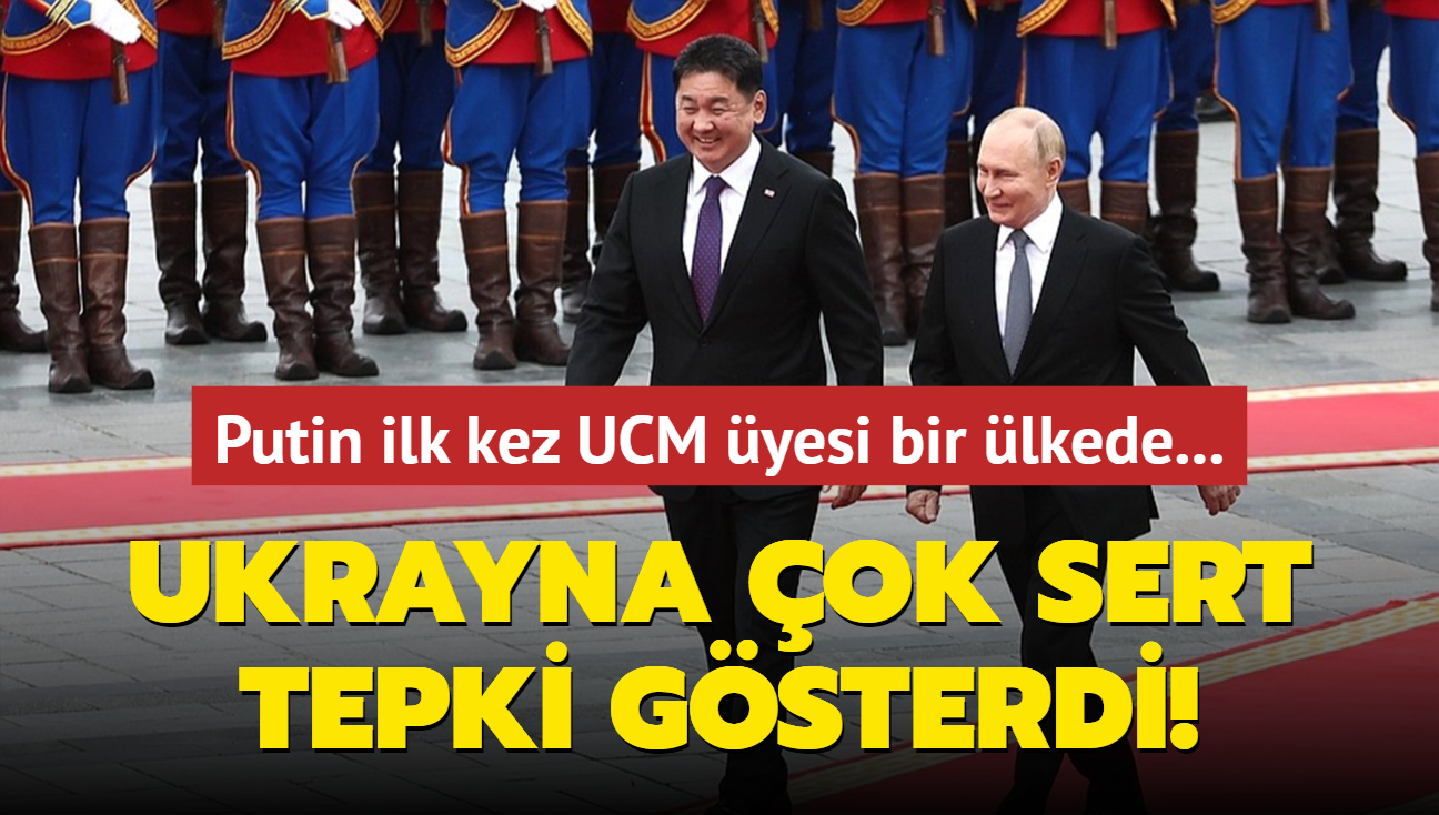 Putin ilk kez UCM yesi bir lkede... Ukrayna ok sert tepki gsterdi! 