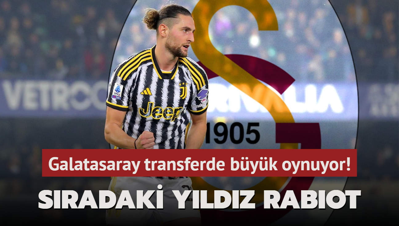 Sradaki yldz Rabiot! Galatasaray transferde byk oynuyor