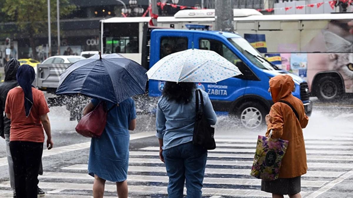 Meteoroloji haritay deitirdi: Kuvvetli saanak yolda... Bu illerde yaayanlar dikkat!