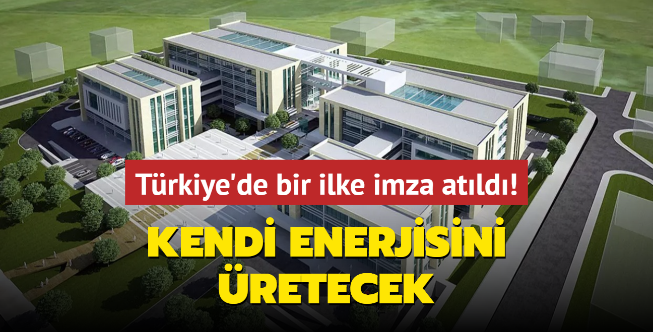 Trkiye'de bir ilke imza atld! Kendi enerjisini retecek