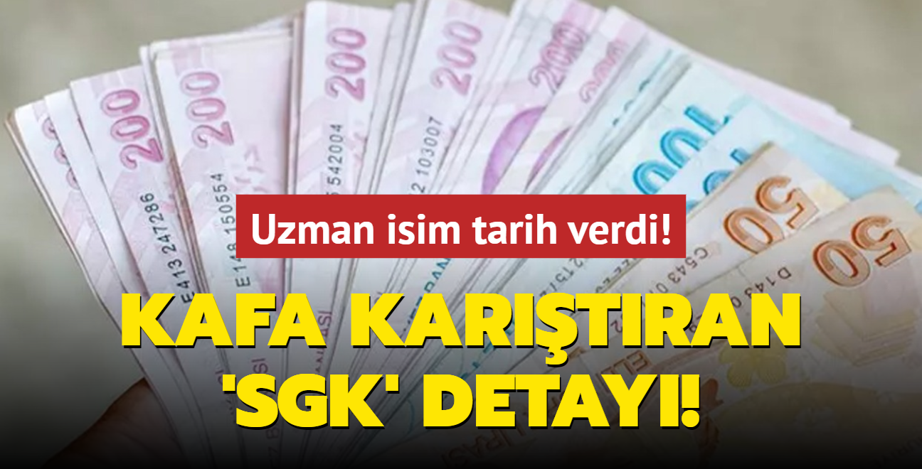 Kafa kartran 'SGK' detay! Uzman isim tarih verdi!