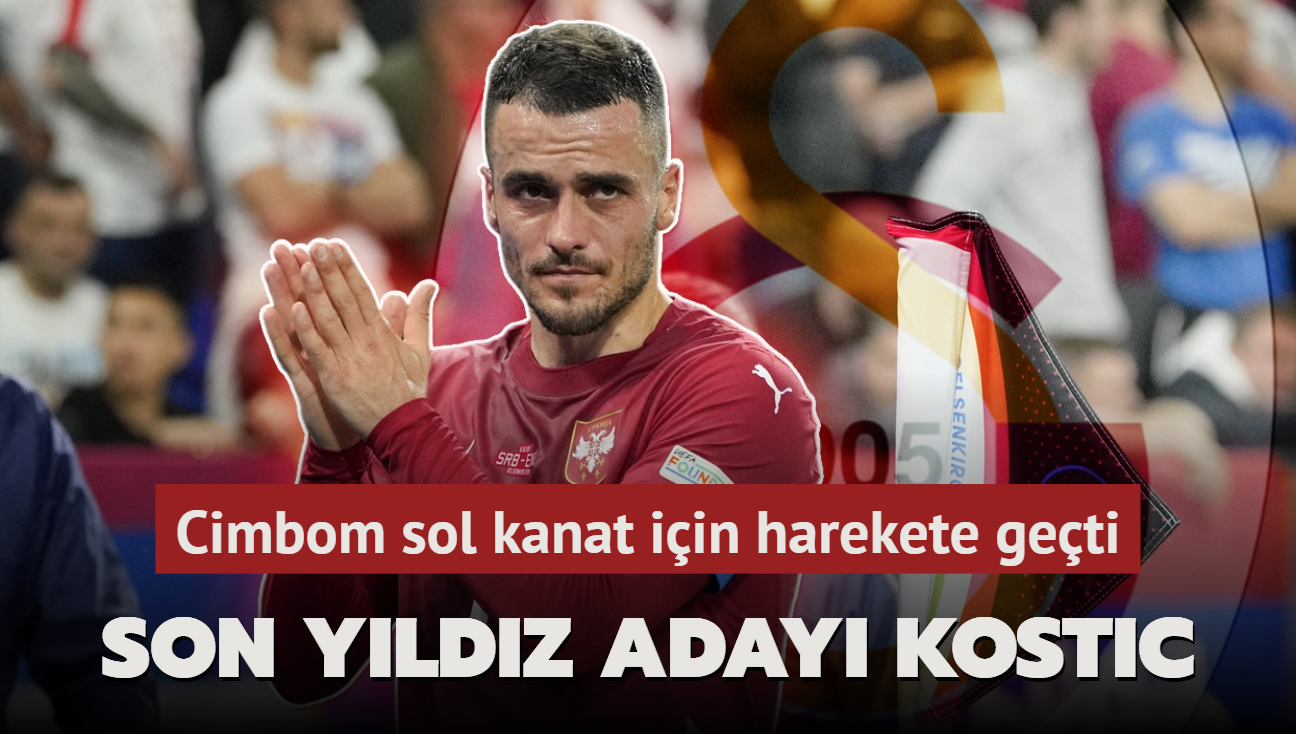 Son yldz aday Filip Kostic! Cimbom sol kanat iin harekete geti