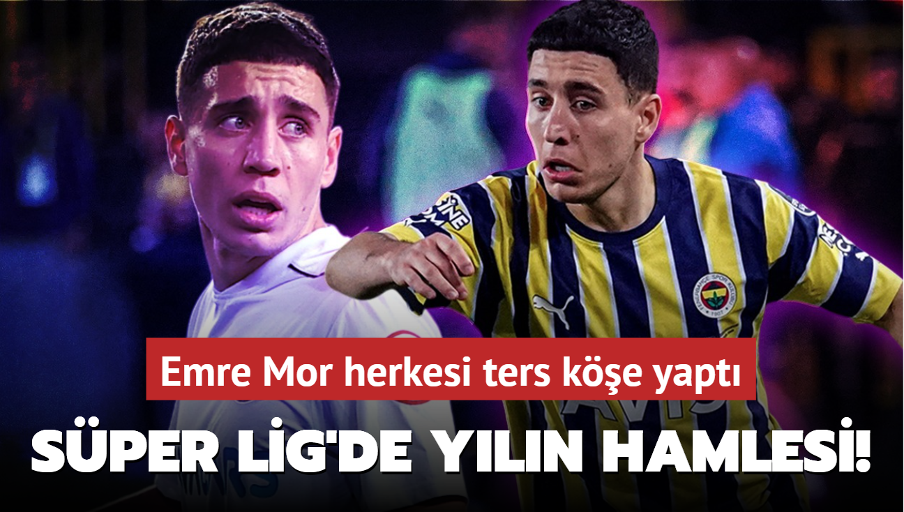 Sper Lig'de yln hamlesi! Emre Mor herkesi ters ke yapt