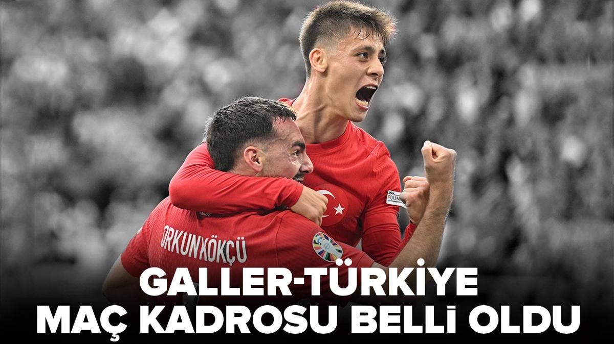 UEFA Uluslar Ligi Galler-Trkiye ma kadrosu belli oldu! Galler-Trkiye ma muhtemel 11'ler