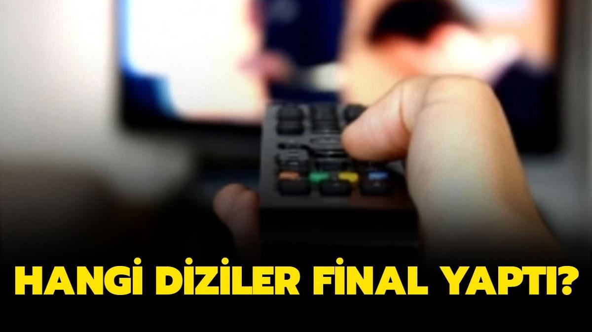 Hangi diziler final yapt 2024" Yeni sezonda hangi diziler yok" 