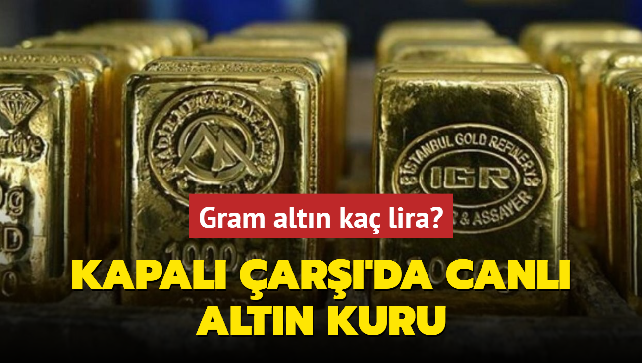 Altn fiyatlar ne kadar" Gram altn ka lira" te Kapal ar'da 5 Eyll 2024 gncel altn kuru fiyatlar (CANLI)