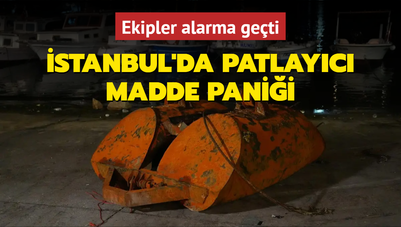 stanbul'da korku dolu anlar! Patlayc madde olabilecek cisim bulundu