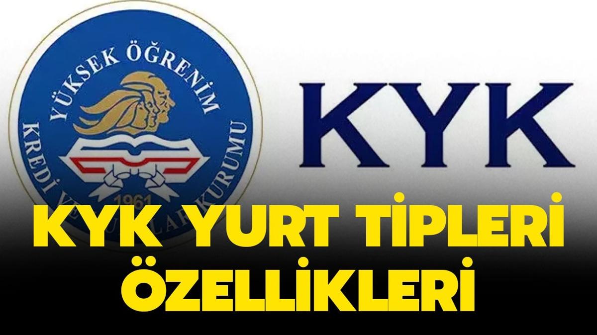 KYK yurt tipleri neler" KYK 1.tip, 2. tip, 3.tip, 4.tip, 5.tip, 6.tip nedir, zellikleri nelerdir"