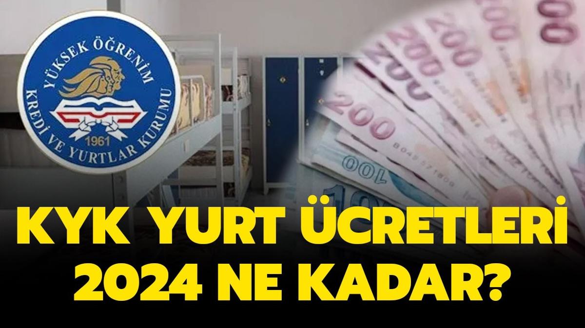 KYK yurt cretleri 2024 ne kadar" 1.tip, 2. tip, 3.tip, 4.tip, 5.tip, 6.tip yurt creti belli oldu mu"