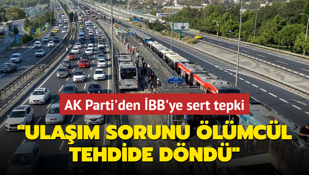 AK Parti'den BB'ye sert tepki... 'Ulam sorunu lmcl tehdide dnd'