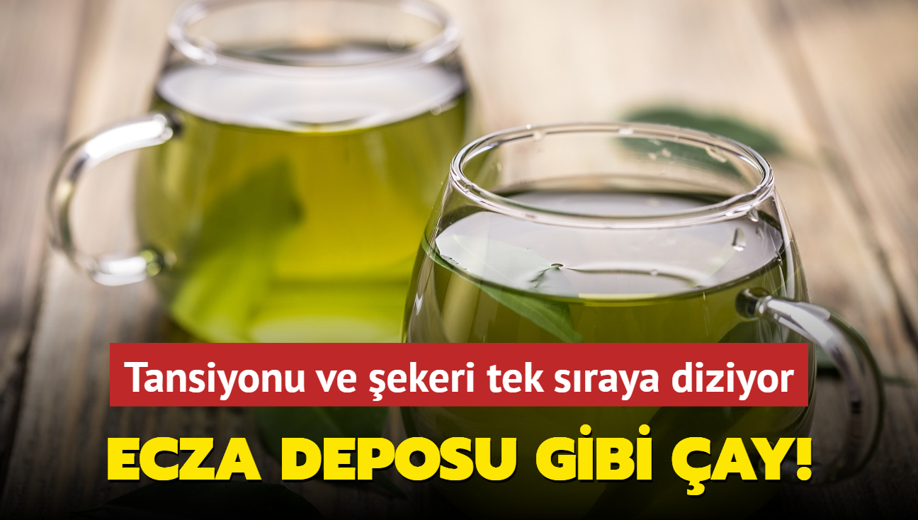 Ecza deposu  gibi ay! Bir asrlk gemii var, tansiyonu ve ekeri tek sraya diziyor