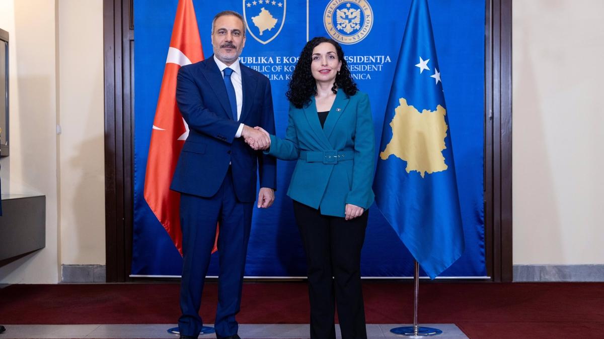 Kosova Cumhurbakan, Bakan Fidan' kabul etti