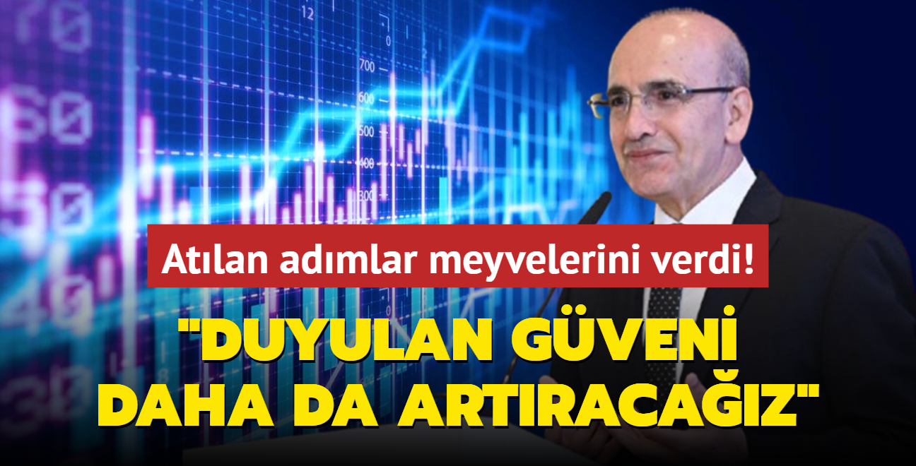 Atlan admlar meyvelerini verdi... "Duyulan gveni daha da artracaz"