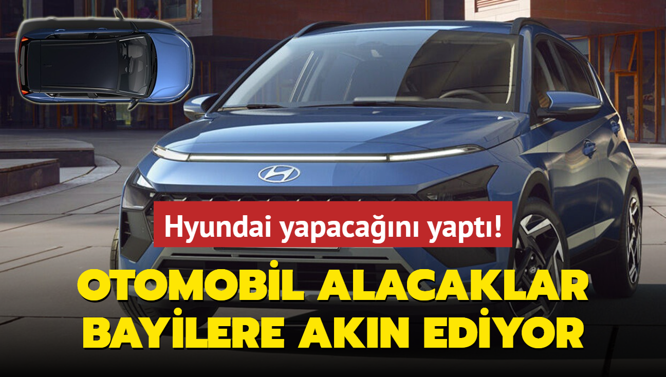 Hyundai yapacan yapt: Yzde 0 faiz ile sfr SUV! Otomobil alacaklar bayilere akn ediyor