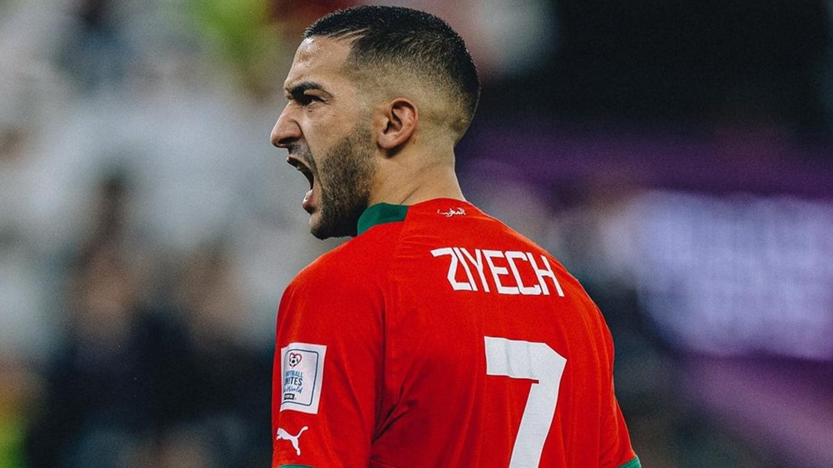 Hakim Ziyech yldzlat! Fas 4 golle kazand