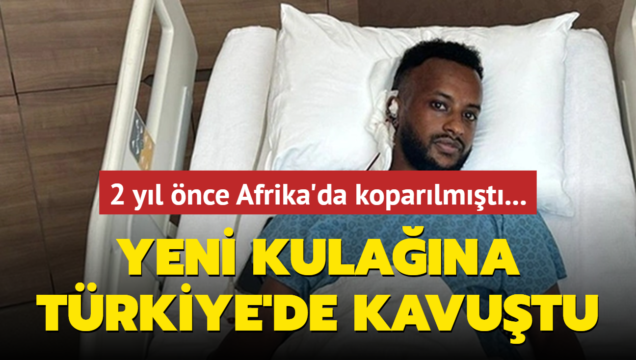 2 yl nce Afrika'da kula koparlmt... Trk doktorlar o hastay yeni kulana kavuturdu