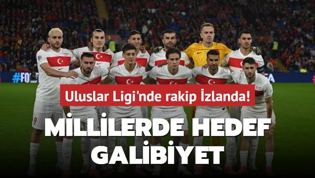 Uluslar Ligi'nde rakip zlanda! Millilerde hedef galibiyet