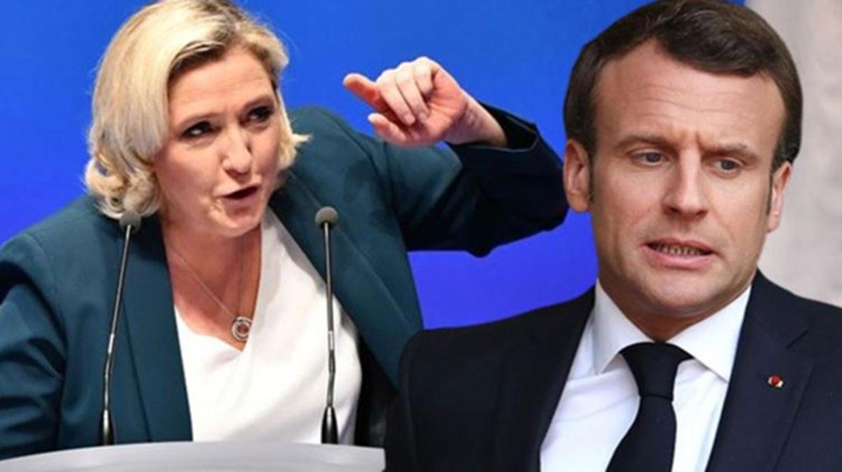 Fransa'da babakan krizi patlak verdi...  Ar sac Le Pen'den Macron'a ar