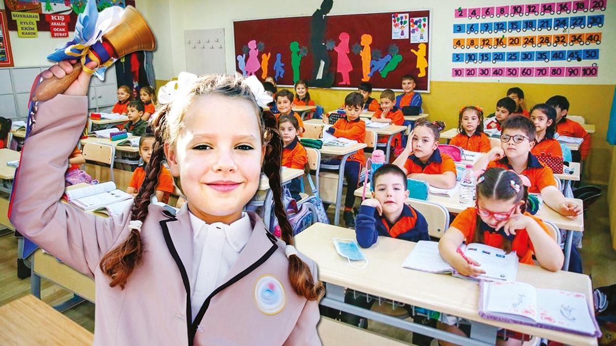 Yeni eitim-retim dnemi balyor! lk ders zili bugn alyor
