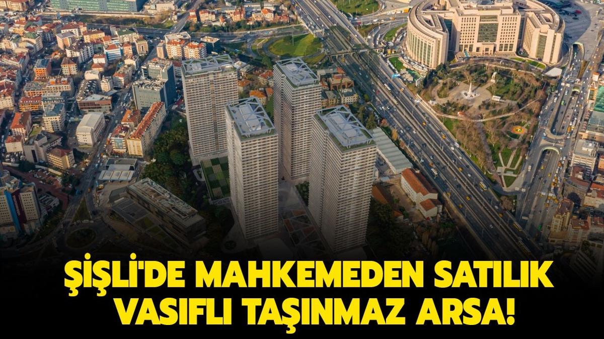 ili'de mahkemeden satlk vasfl tanmaz arsa!