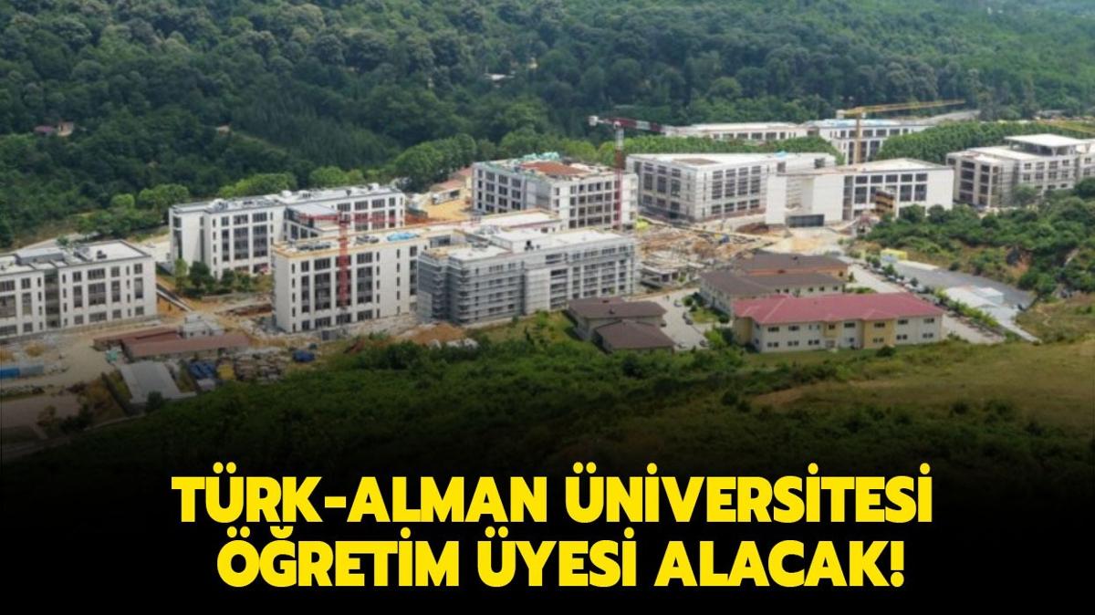 Trk-Alman niversitesi retim yesi alacak!