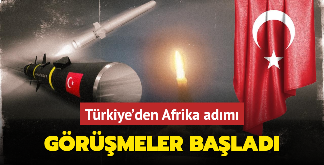 Trkiye'den Afrika adm! Bloomberg yazd: Fze test sahas ina edecekler