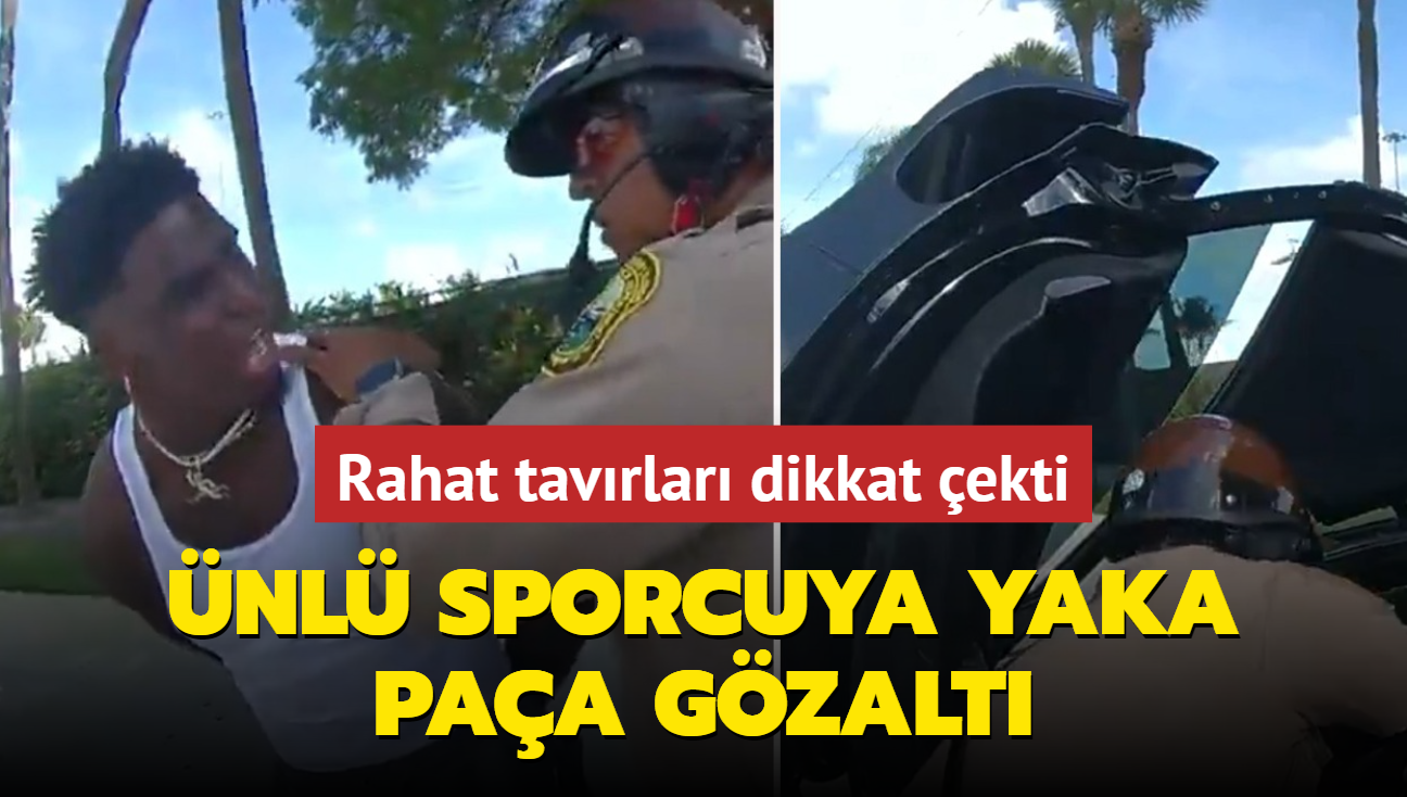 nl sporcuya yaka paa gzalt! Rahat tavrlar dikkat ekti