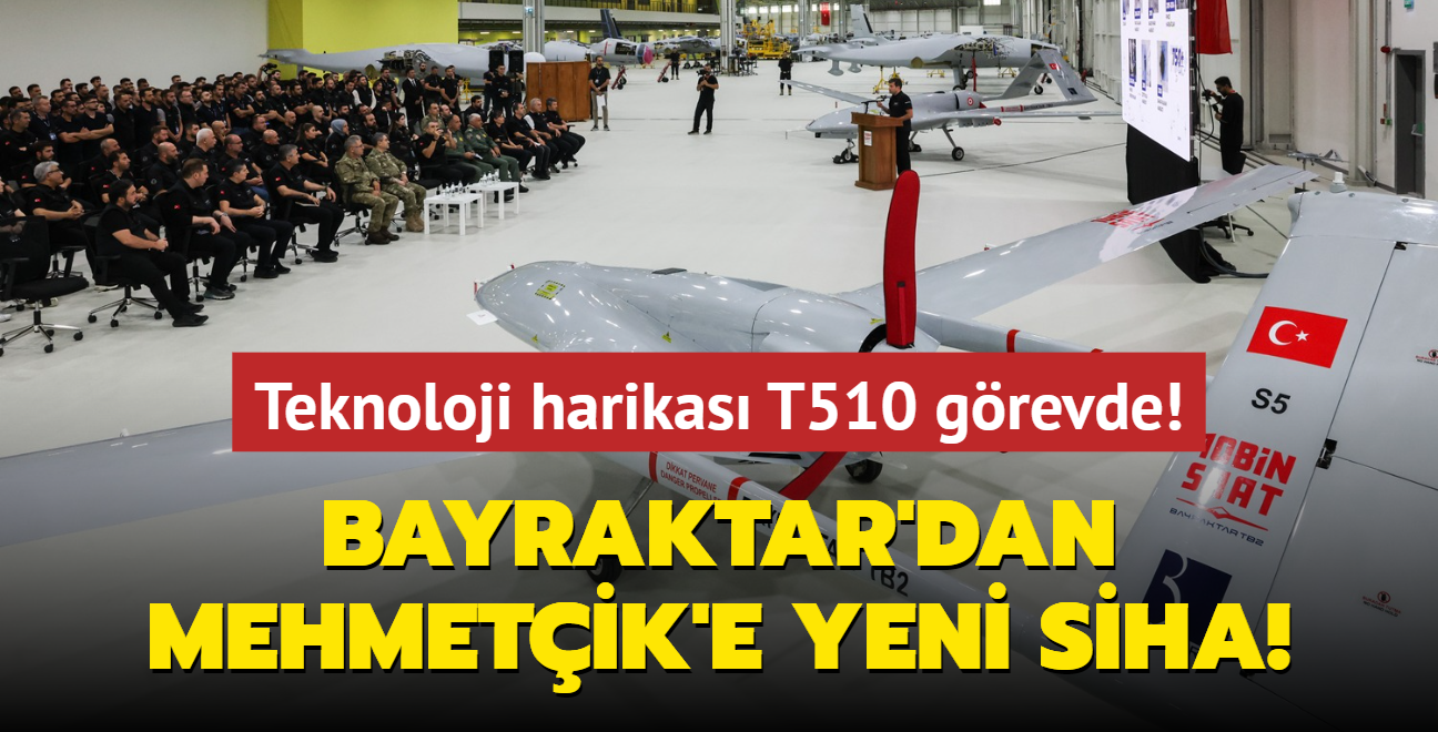 Bayraktar'dan Mehmetik'e yeni SHA... Son teknolojiyle donatlan T510 grevde!