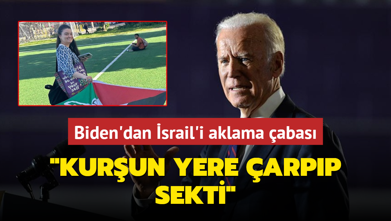 Biden'dan Ayenur'un katillerini aklama abas: 'Kurun yere arpp sekti'